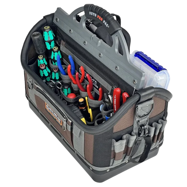 Universal Field Service Tool Kit in Veto Pro Pac OT-XL Open Top Tool Bag