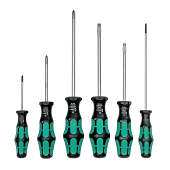 Wera Combination Slotted & Phillips 6-piece Screwdriver Set