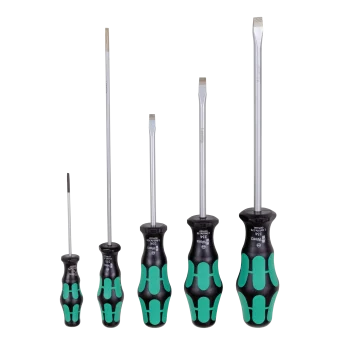 Wera Kraftform Slotted Screwdrivers