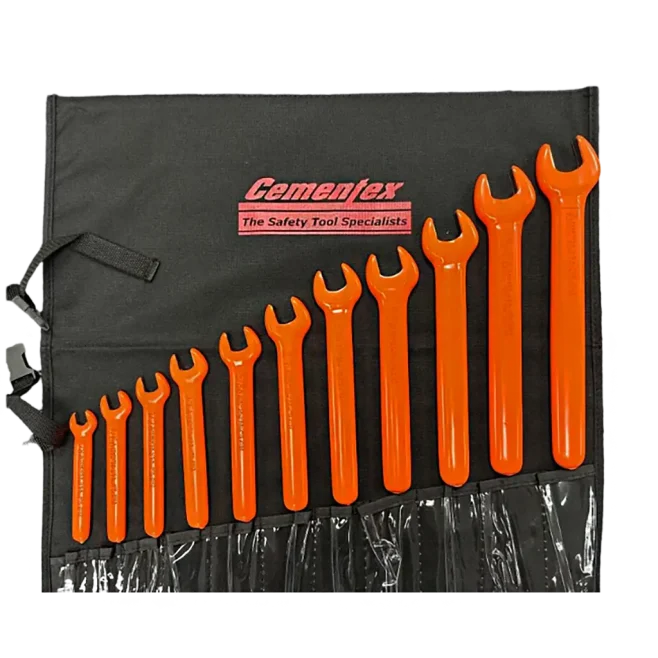 Cementex 1000 Volt Insulated Open End Wrench Set