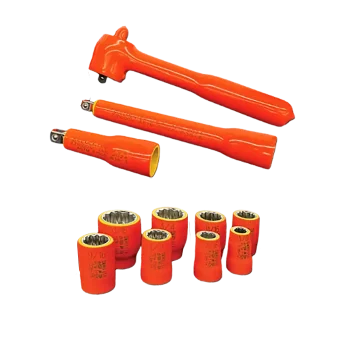 Cementex 1000 Volt Insulated 3/8 Inch Socket Set