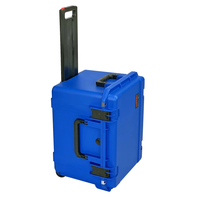 14″ Lifetime Warranty Wheeled Blue Tool Case