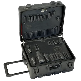 Super-Sized SWLB Wheeled Black Tool Case with TSA Lock