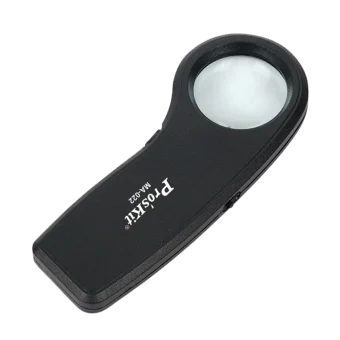 Handheld 7.5x LED Lighted Magnifier with UV