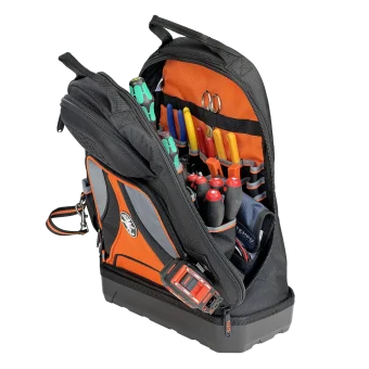 Coax Network CCTV Security Tool Kit in KBPK Klein Tool Backpack