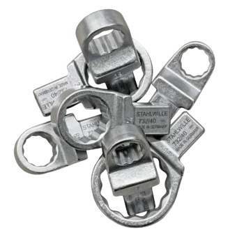 Stahlwille Rectangular Ring End Fitting 7-piece Torque Set