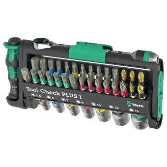 Wera 1/4 Inch Tool-Check Plus 1 Bit Metric 39-Piece Socket Set