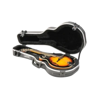 SKB F-Style Mandolin Case with TSA locking latches