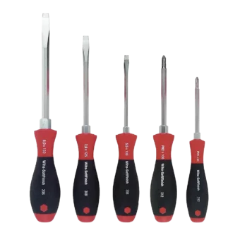 Wiha 5-Piece Heavy-Duty Screwdriver Set