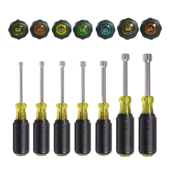 Klein 7-Piece Cushion Grip Nutdriver Set