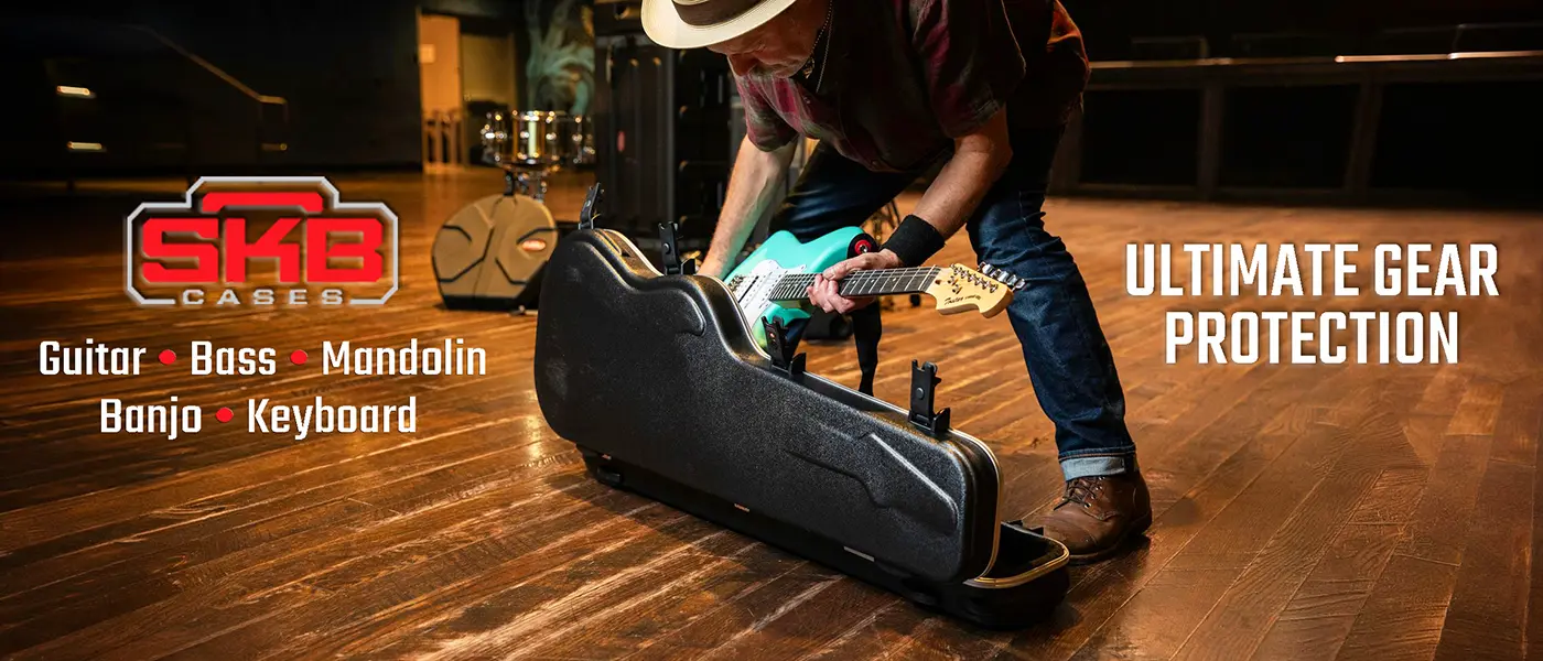 SKB Music Cases Ultimate Gear Protection for Guitar Bass Banjo Mandolin Keyboard