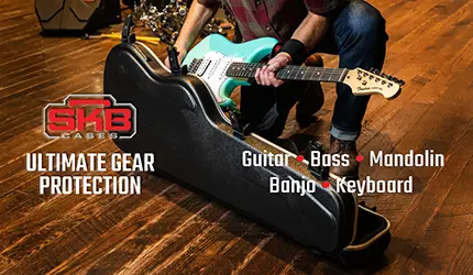 SKB Music Cases Ultimate Gear Protection for Guitar Bass Banjo Mandolin Keyboard