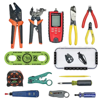 Basic Audio/Video CATV Tools Only Tool Kit