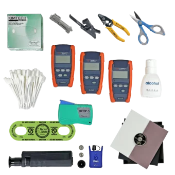 Pro Fiber Optic Single/ Multimode Test & Restoration Tools Only Tool Kit