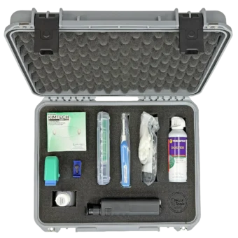 Deluxe Fiber Optic Inspection & Cleaning Tool Kit