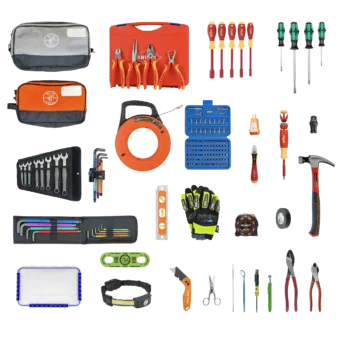 Pro Electrician Tools Only Tool Kit