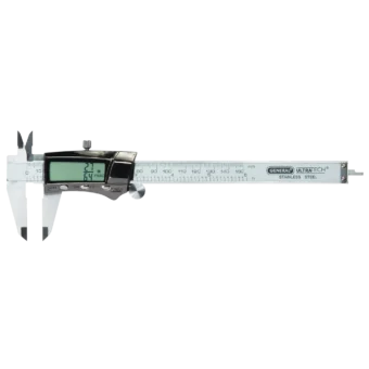 General Inch/Metric Digital Fractional Caliper with LCD Screen
