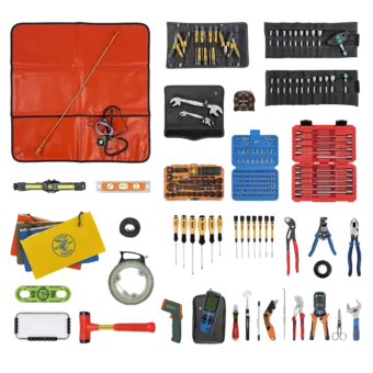 AI / Data Center Complete Maintenance Tools Only Tool Kit featuring lifetime warranty hand tools from Wera, Wiha, Klein, Knipex, Paladin, Channellock and more