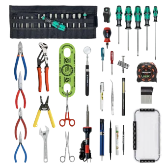 Field Engineers Tools Only Tool Kit featuring USA and European Lifetime Warranty hand tools from premium brands Wera, Wiha, Klein, Knipex, Ullman, Jonard, Crescent and more