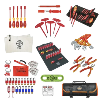 Basic EV Battery and Charging Tech Tools Only Tool Kit featuring lifetime warranty tools from USA and European brands like Wera, Wiha, Knipex, Klein and more